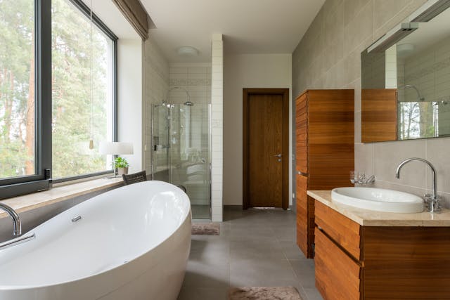 Bathroom custom-built furniture in New York Bathroom custom-built furniture in New York